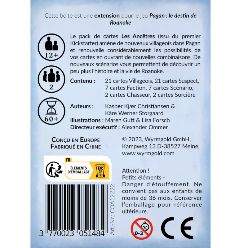 Pagan : Extension Les Ancêtres