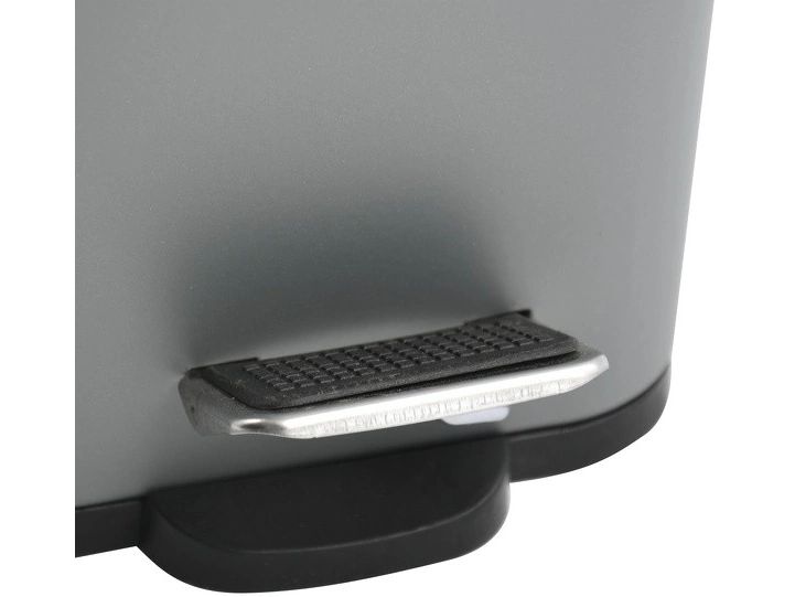 spirella Treteimer Erik 5 l, Grau Kosmetikeimer mit Soft-Close und Inneneimer