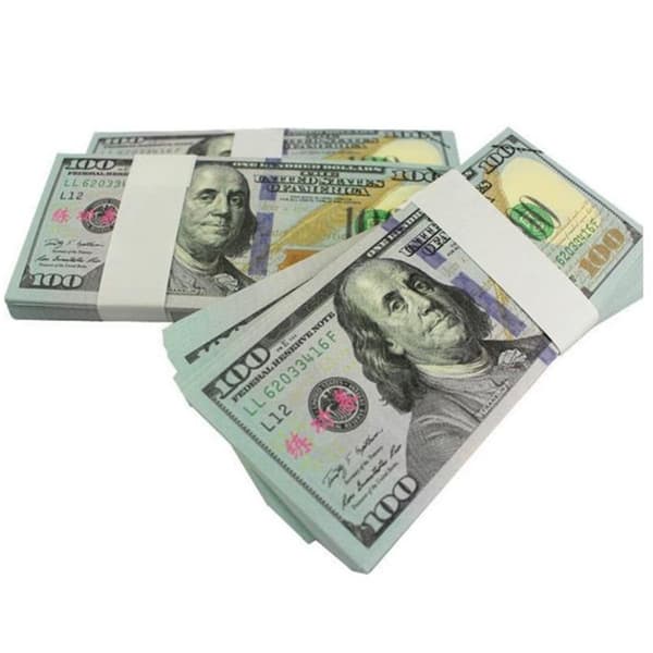 Lekepenger - 100 Amerikanske dollar (100 sedler)