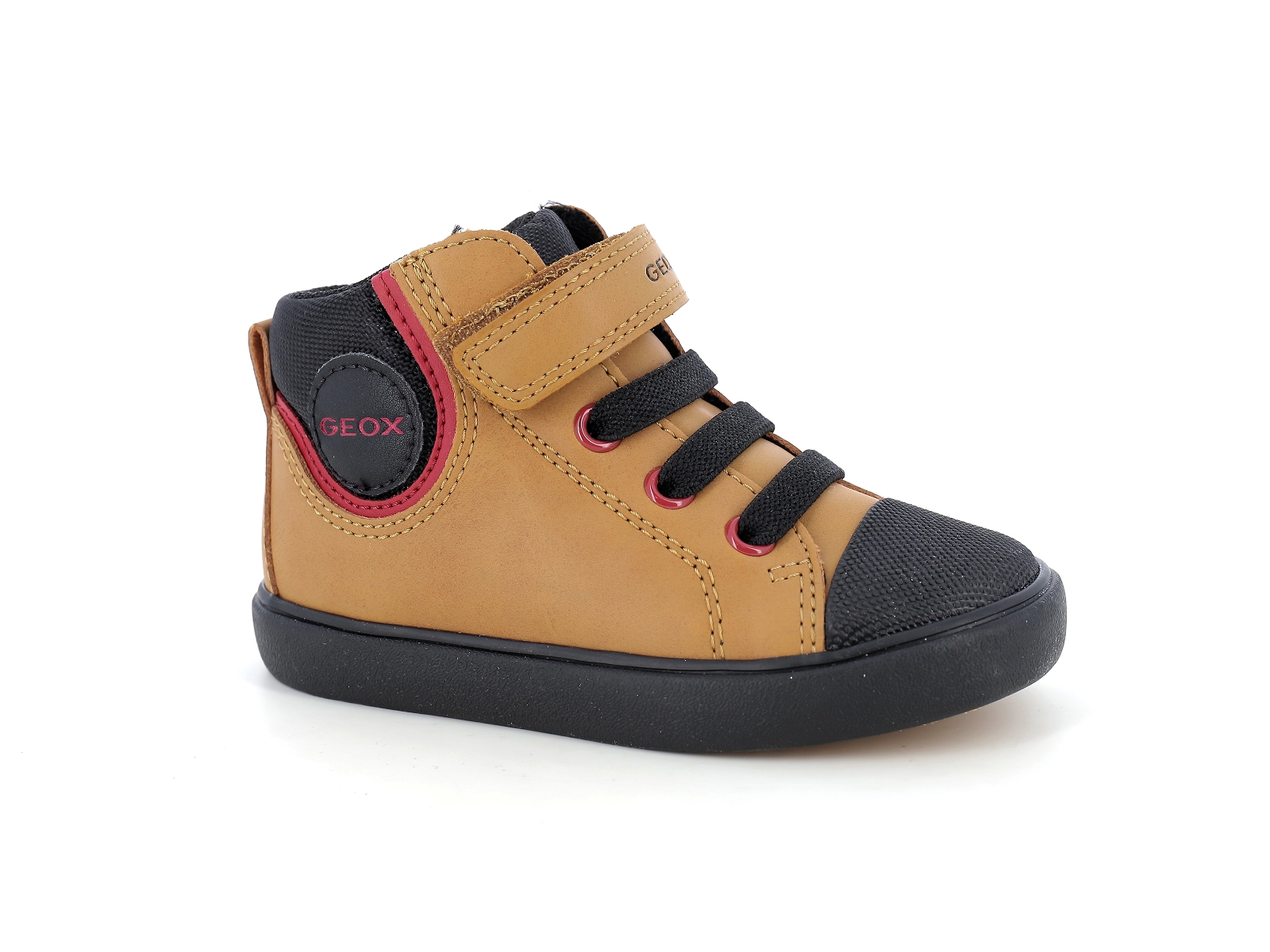 Geox-B GISLI BOY B361NB Matières combinées Moutarde