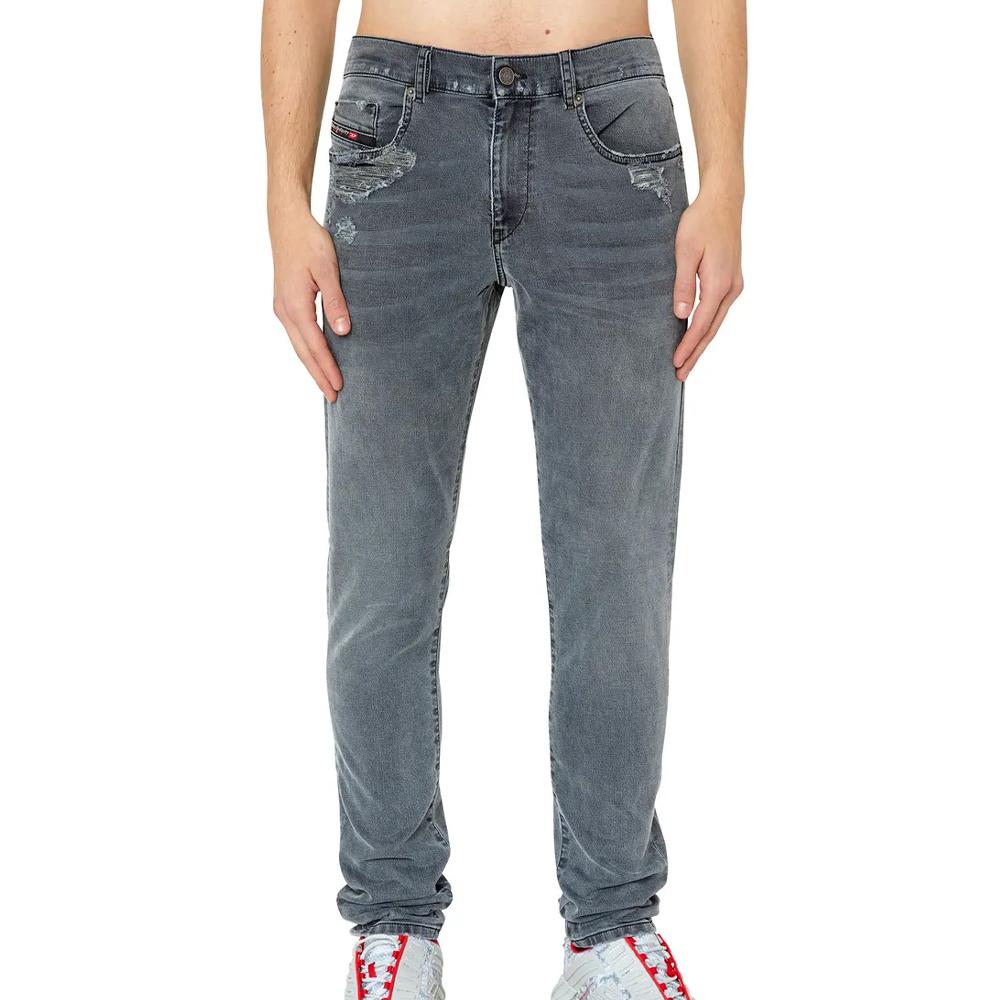 Diesel Jean Slim Gris Homme Diesel Strukt 02