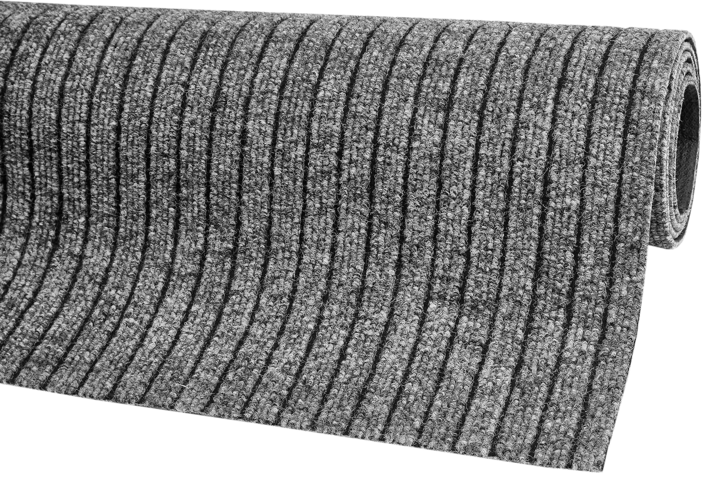 Andiamo Läufer »Marlo, Made in Belgium« rechteckig 7 mm Höhe Schmutzfangläufer, gestreift, robust, In- und Outdoor geeignet