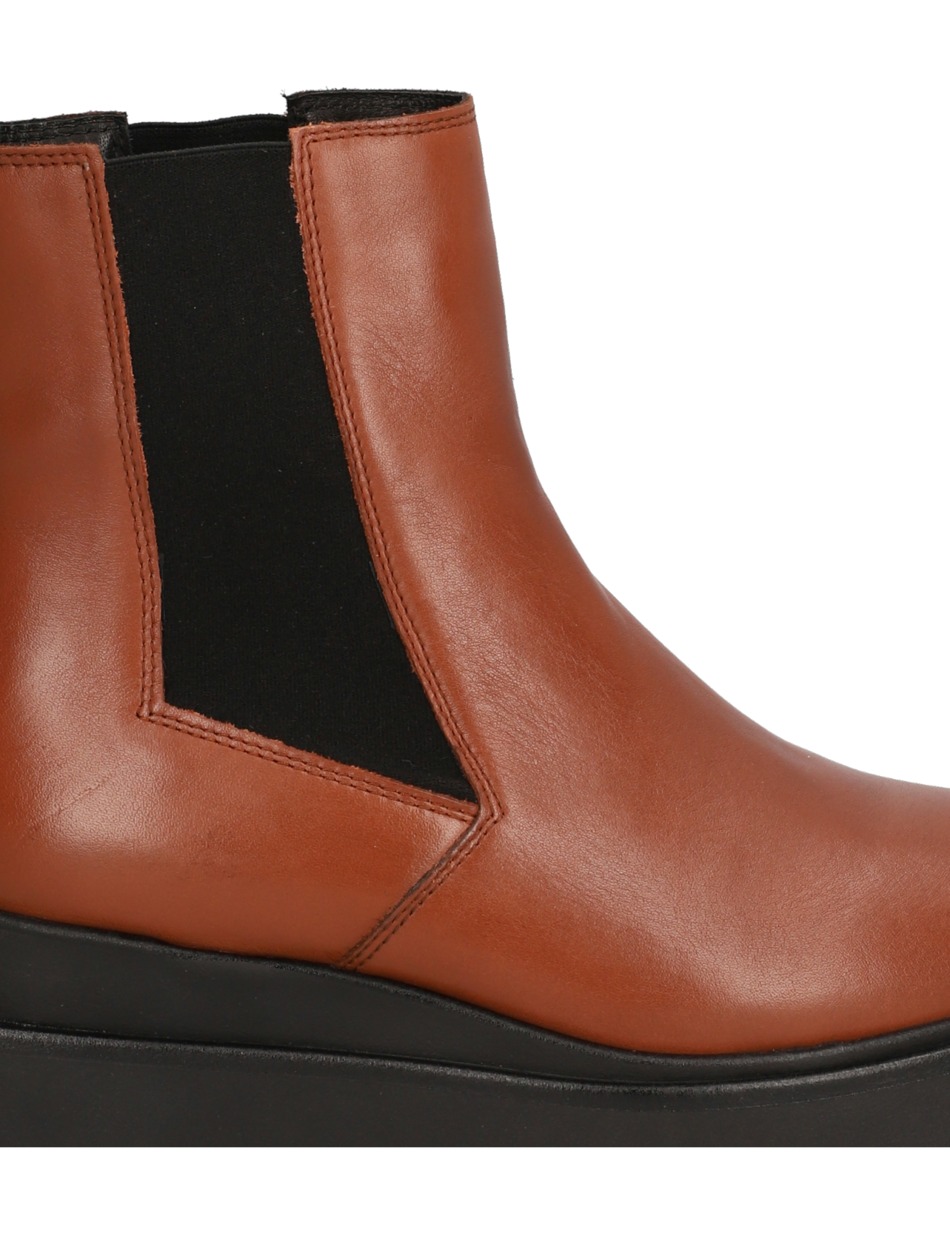 Glattleder Chelsea Boot