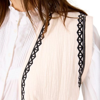 Gilet femme avec ceinture GARCIA