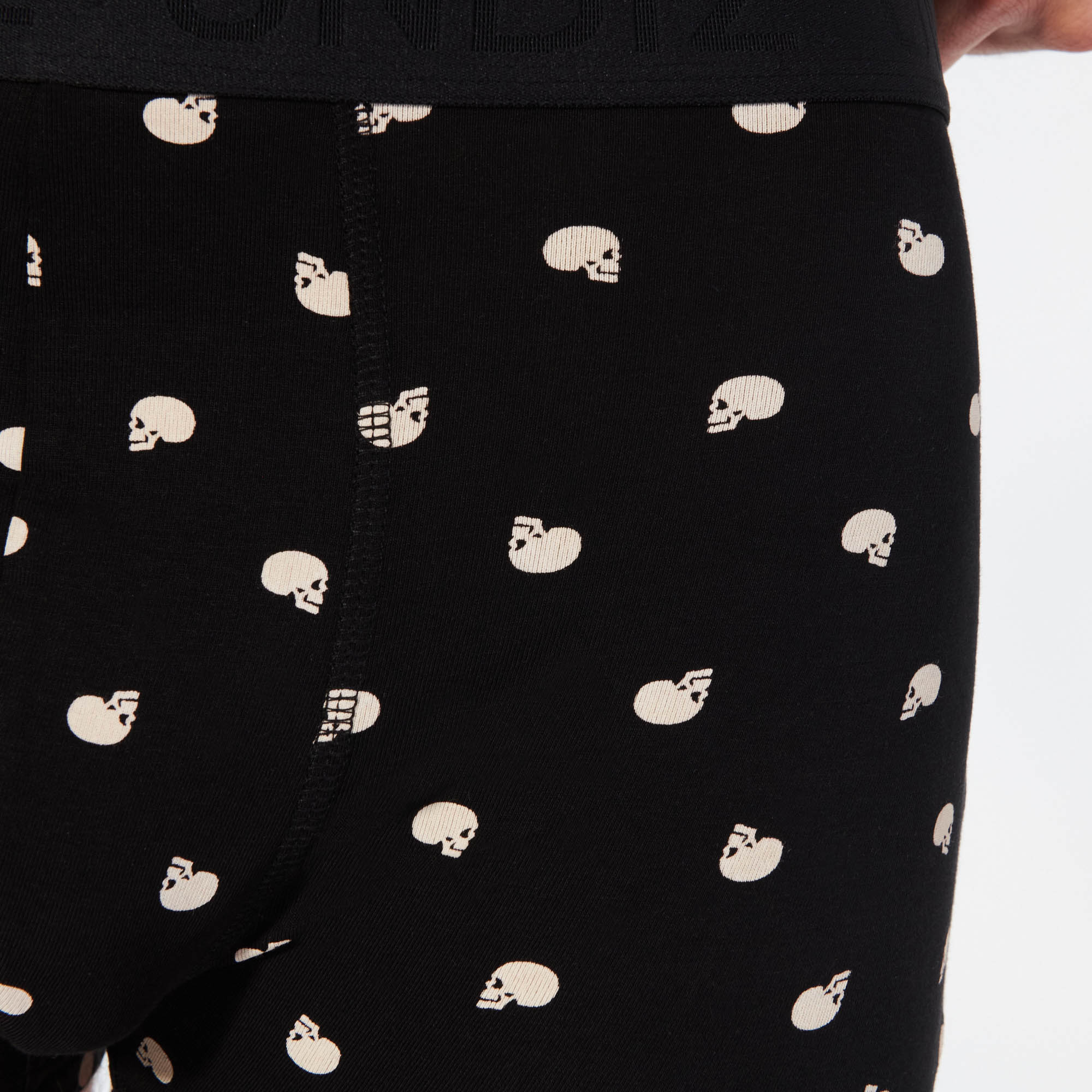 Boxer à motifs têtes de mort