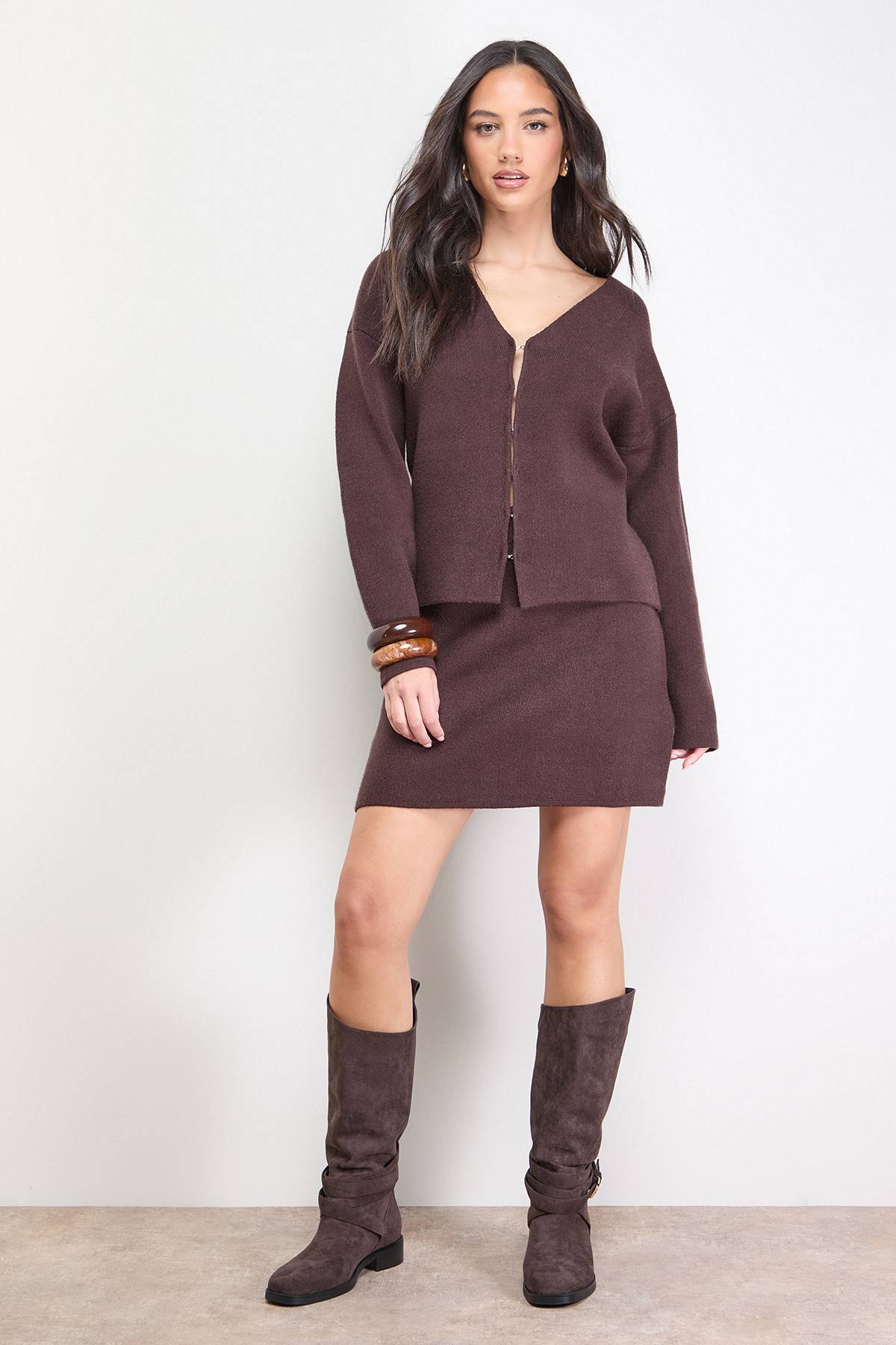 Oasis Cardigan Boutonné Bord à Bord