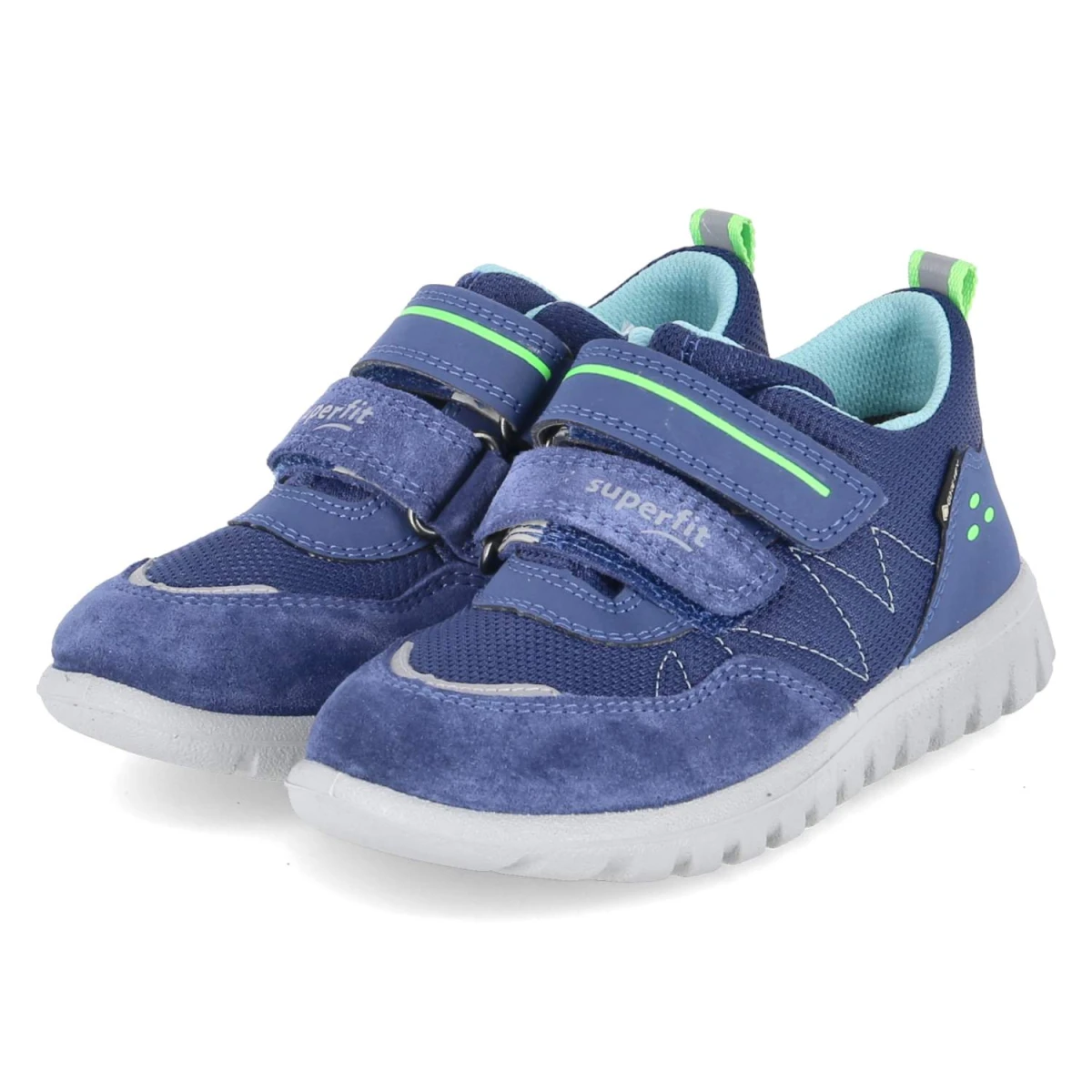 SuperfitKlettschuhe SPORT7MINI - BLAU/HELLGRÜN
