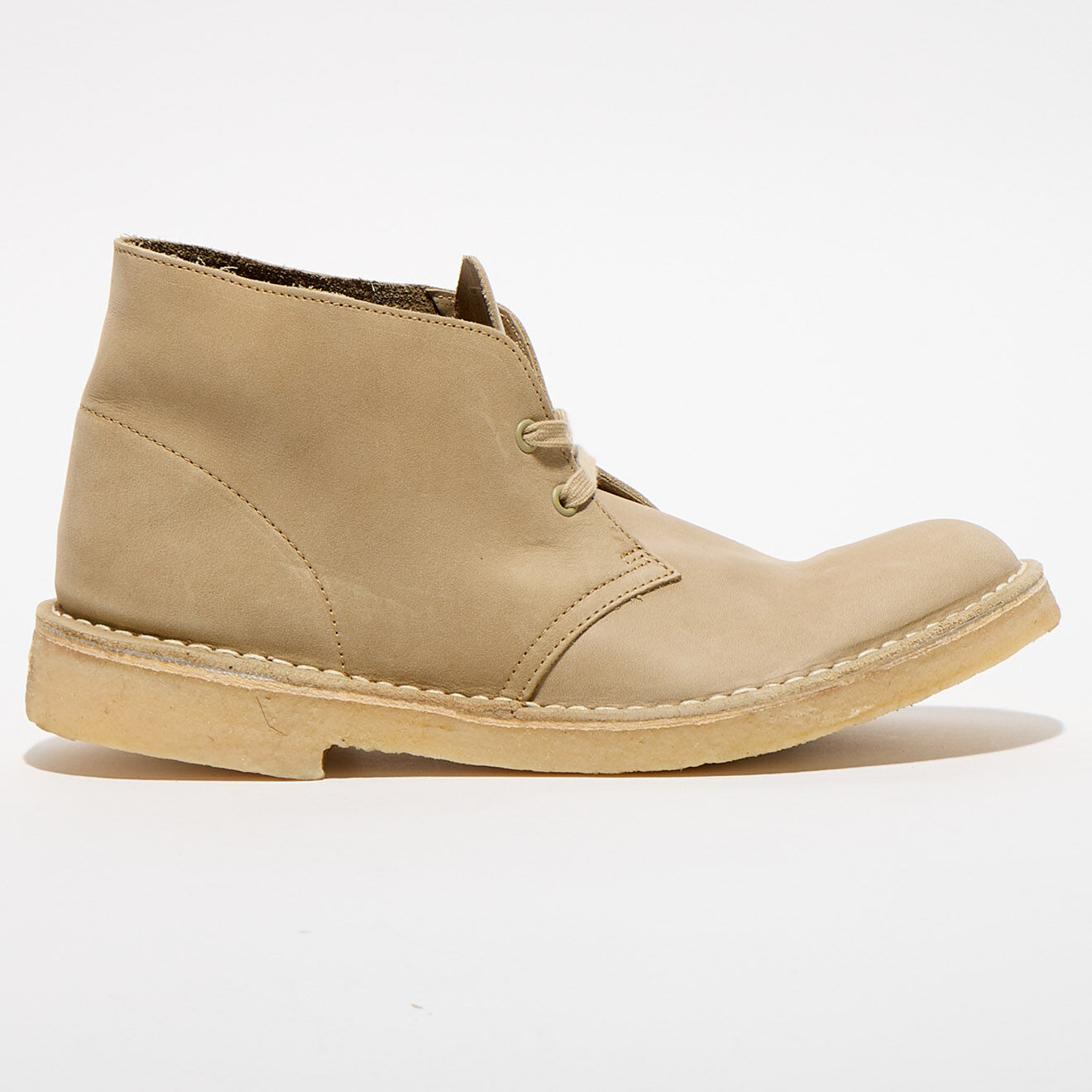 Clarks Originals Desert boots en Velours de Cuir Desert beiges