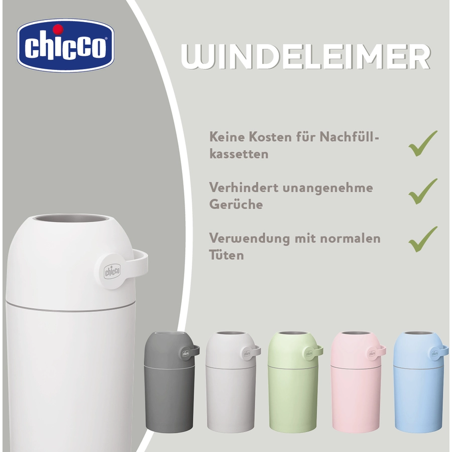 chicco Windeleimer Odour Off blau