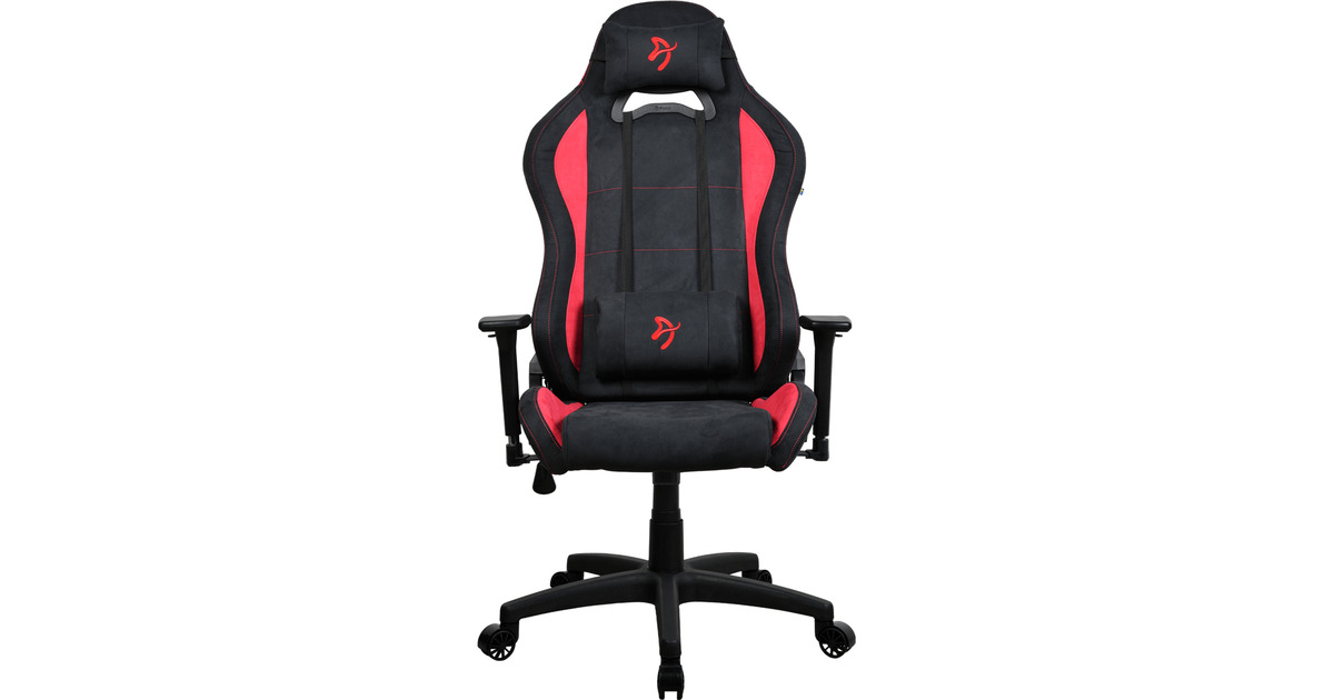 ArozziTorretta Supersoft - Black/Red gamestoel  (Zwart/rood)