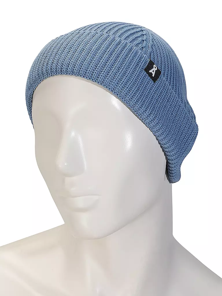 ARMEDANGELS Mütze - Haube NILDAAO COTTON hellblau