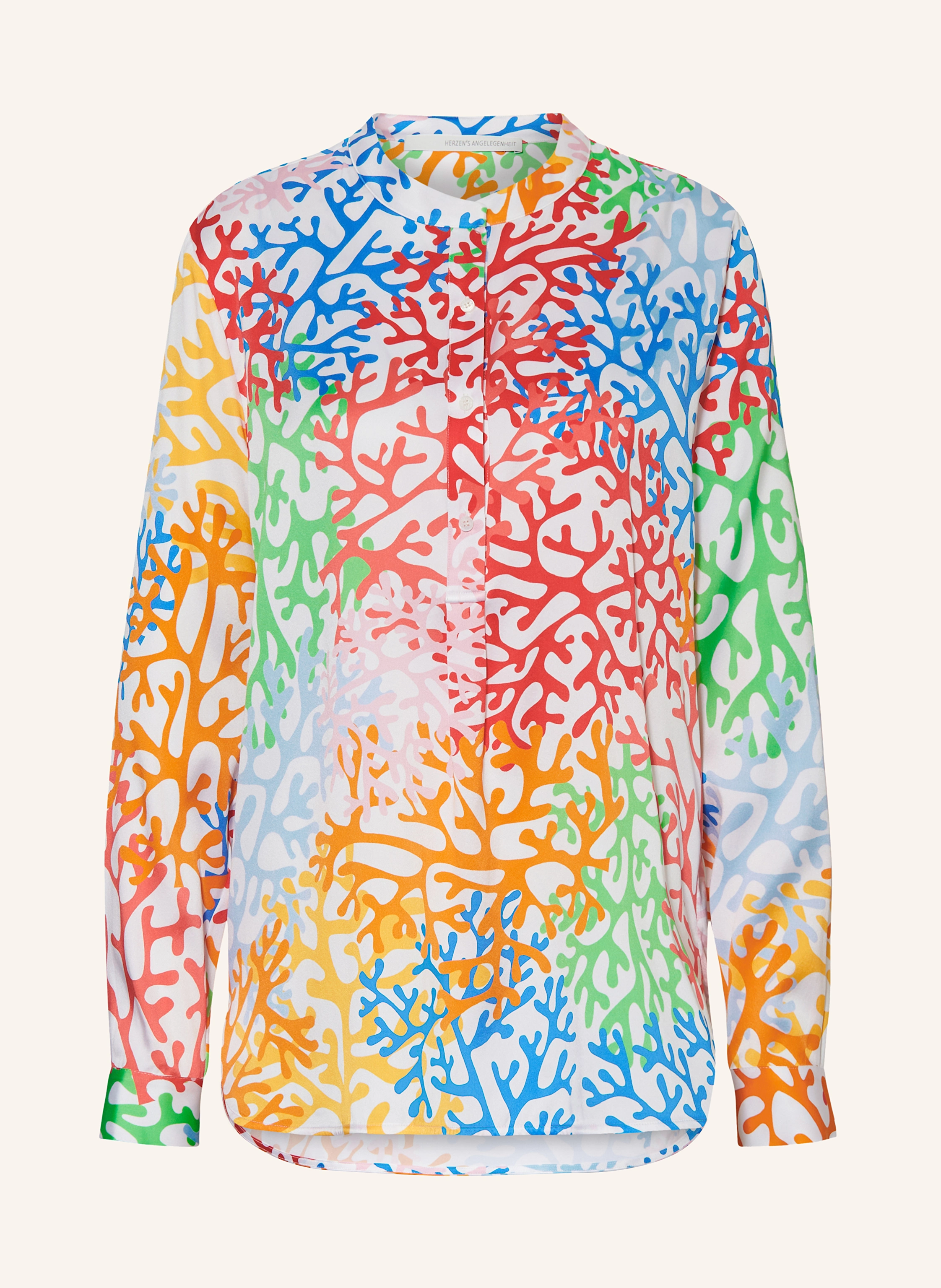 HERZEN'S ANGELEGENHEIT Blusenshirt aus Seide