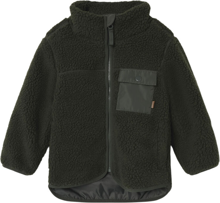 Name It NMMMALL TEDDY JACKET Climbing ivy