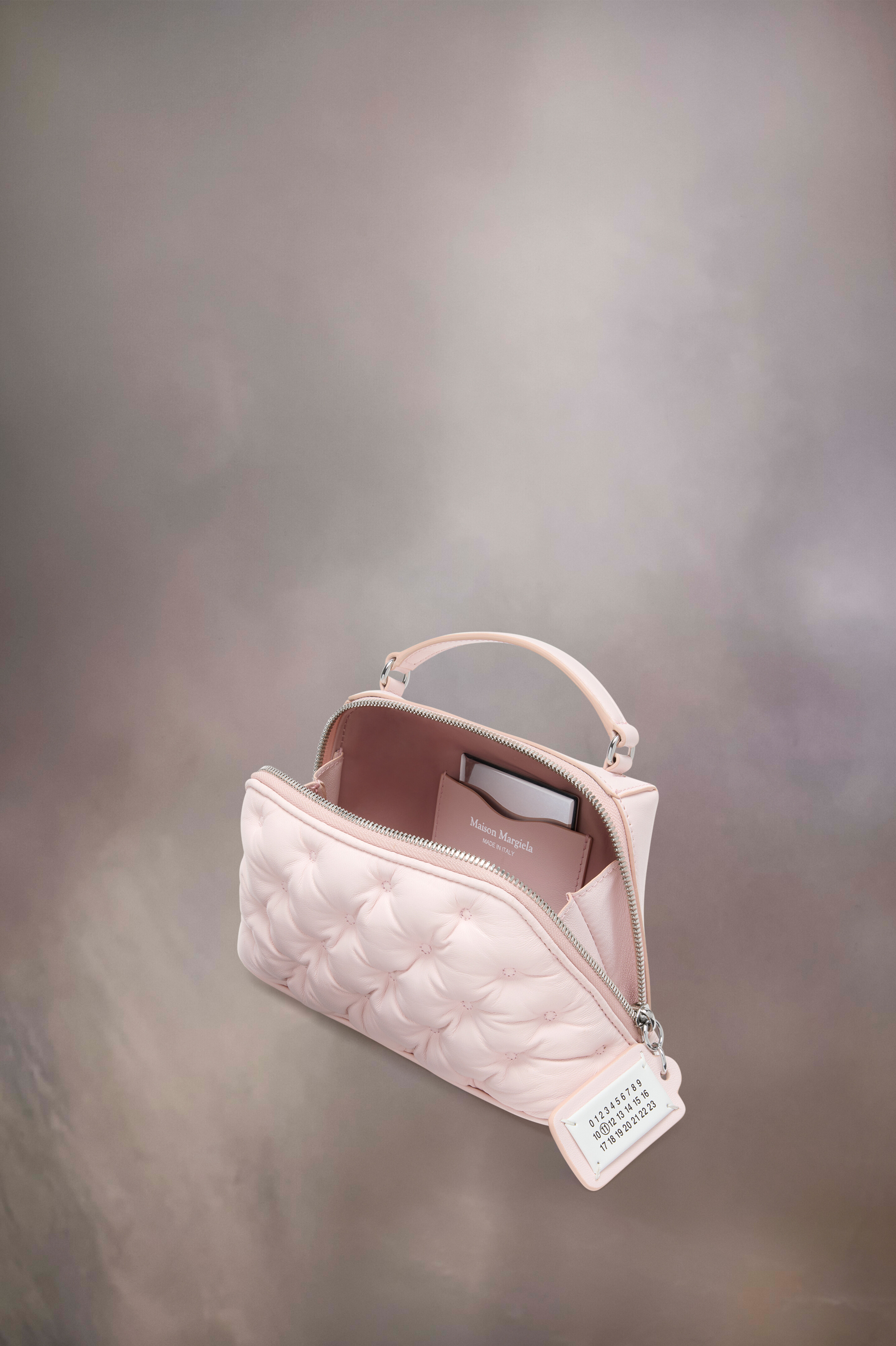 GLAM SLAM EMBROIDERY TRAPEZOID BAG Rose
