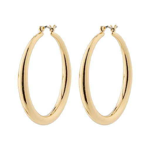 Pilgrim Priya Hoops, Gold Plated