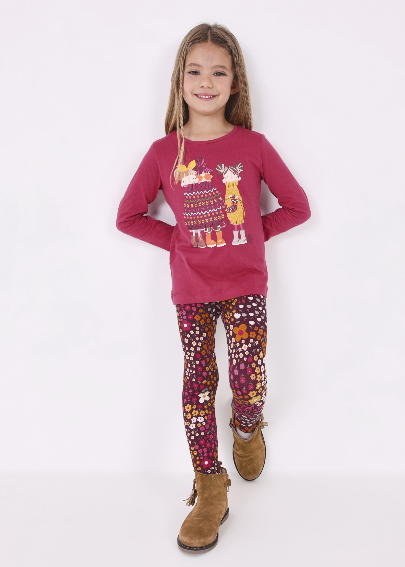 Leggings estampadas Better Cotton para meninas