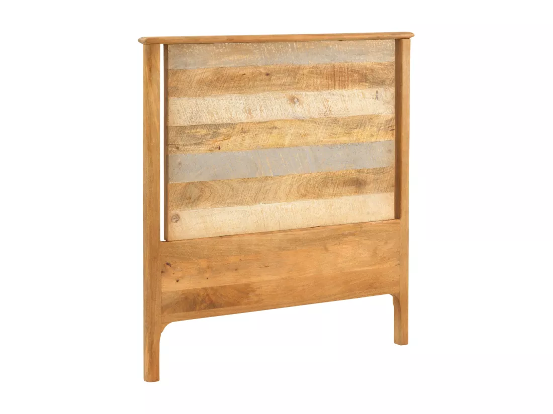 Tête de lit en bois de manguier massif 110x120 cm