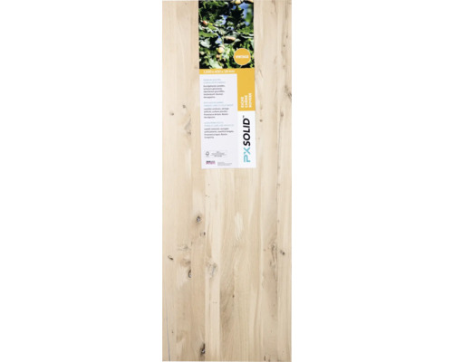 Gelamineerd eiken paneel, vintage stijl, 1200x600x20 mm
