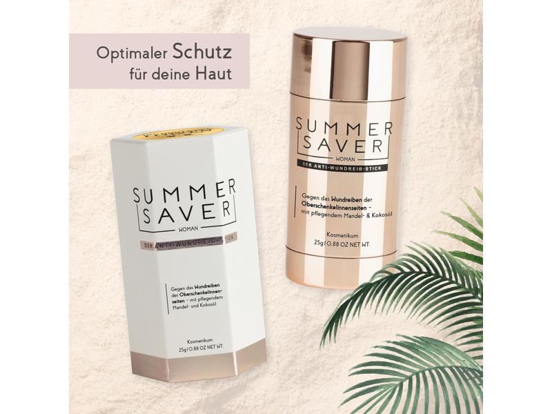 SUMMER SAVER Anti-Wundreib-Stick 25 g Wasserfester Anti-Wundreib-Stick