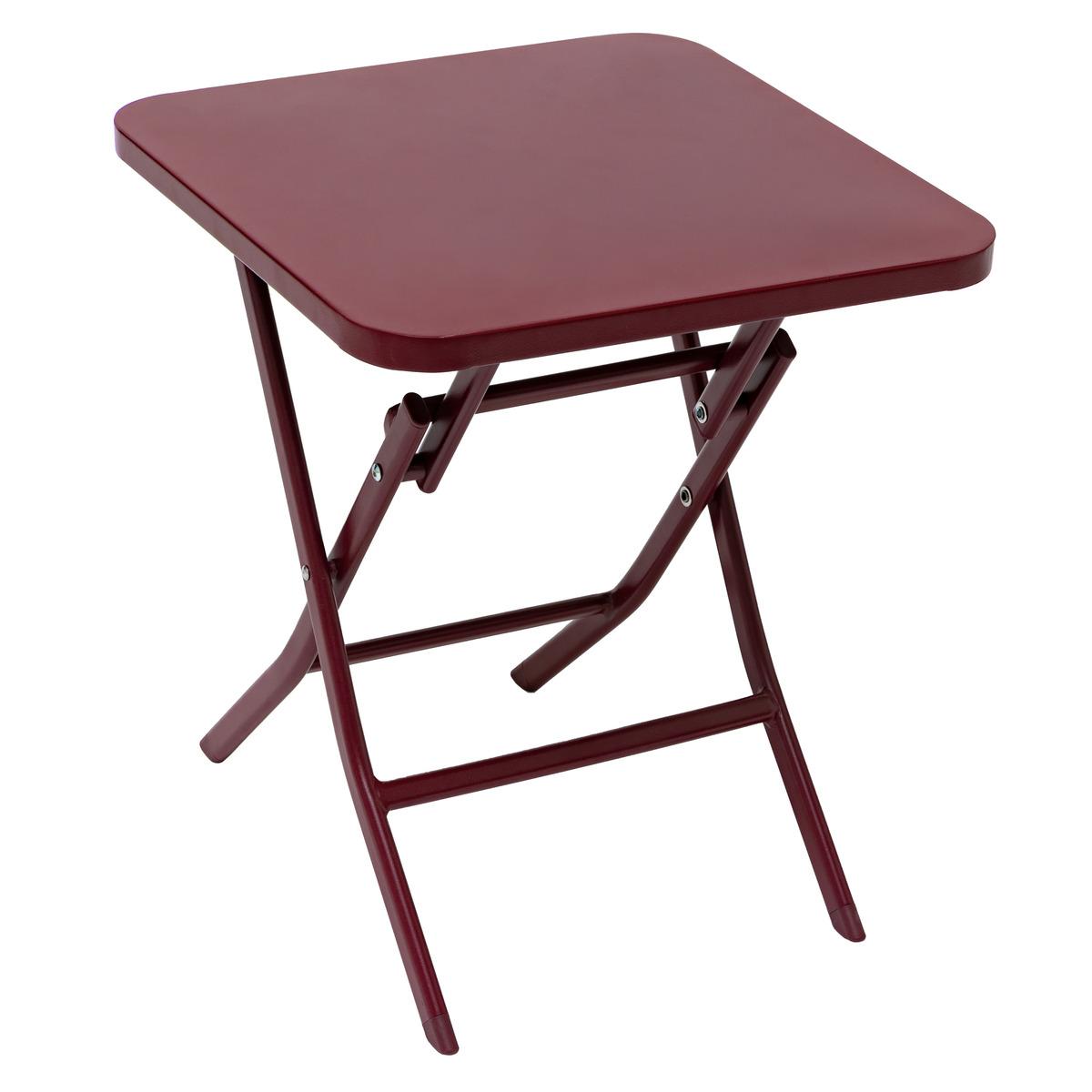 TABLE APPOINT GREENSBORO BORDEAUX