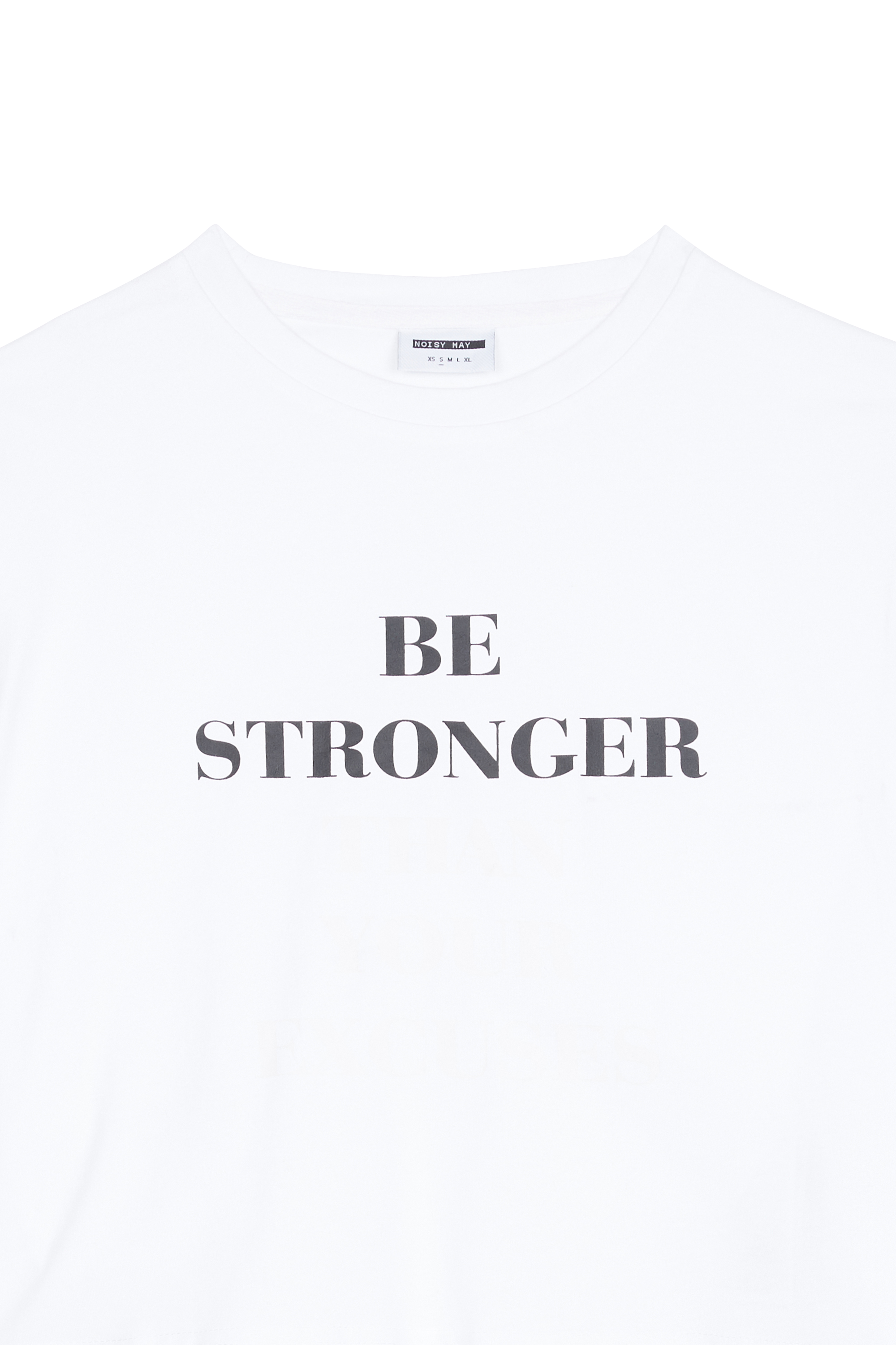 NOISY MAY T-shirt NMUVI Blanc
