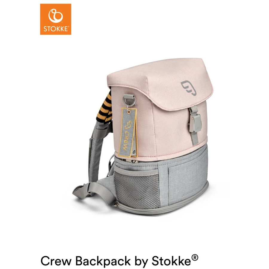 JETKIDS™ BY STOKKE® Aufsitzkoffer BedBox™ mit Crew BackPack™ Pink