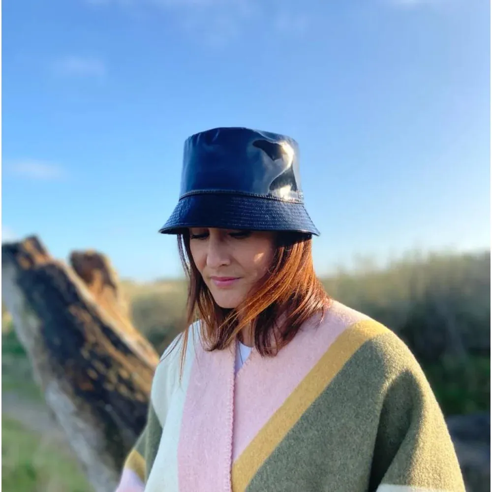 Chapeau de pluie en vinyl Le Chapoté