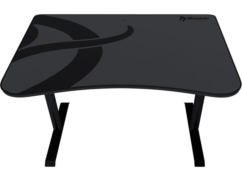 Arozzi Gaming Tisch Arena Fratello Grau Stabiler Gaming-Schreibtisch mit Mauspad