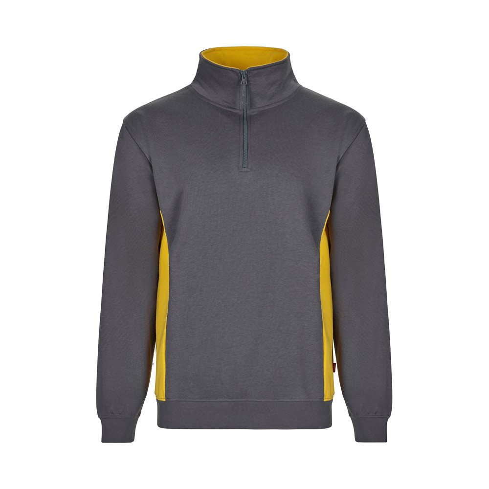 Velilla 36044 - Sweat bicolore en éponge (260g/m²), en polyester (65%) et coton (35%)