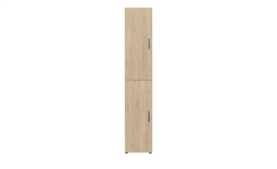 Aktenschrank Kasai 2 Türen Eiche (Nachbildung), Anthrazit
