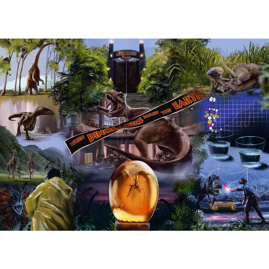 Ravensburger Jurassic Park bunt