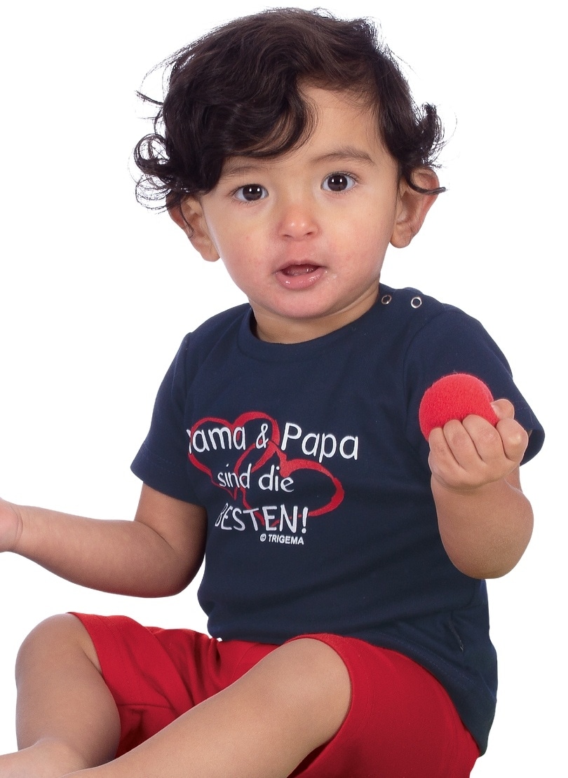 Trigema T-Shirt »TRIGEMA T-Shirt Mama & Papa«, 1 Stk.
