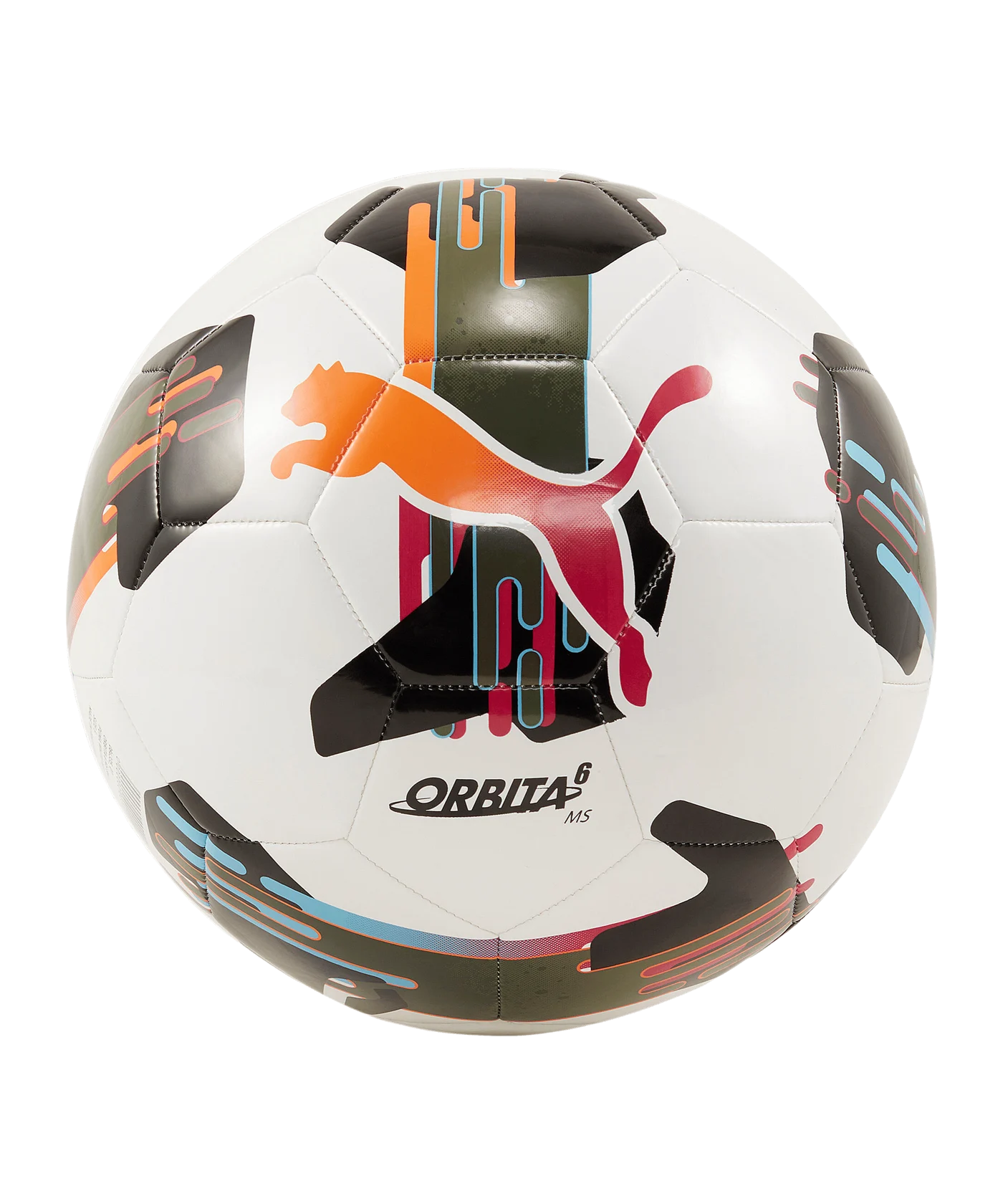 PUMA Orbita 6 MS Trainingsball Weiss F01
