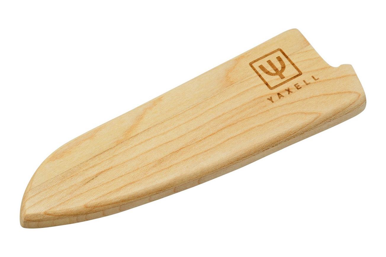 Yaxell Kantana 37282 mesbeschermer voor universeelmes 12 cm, esdoornhout