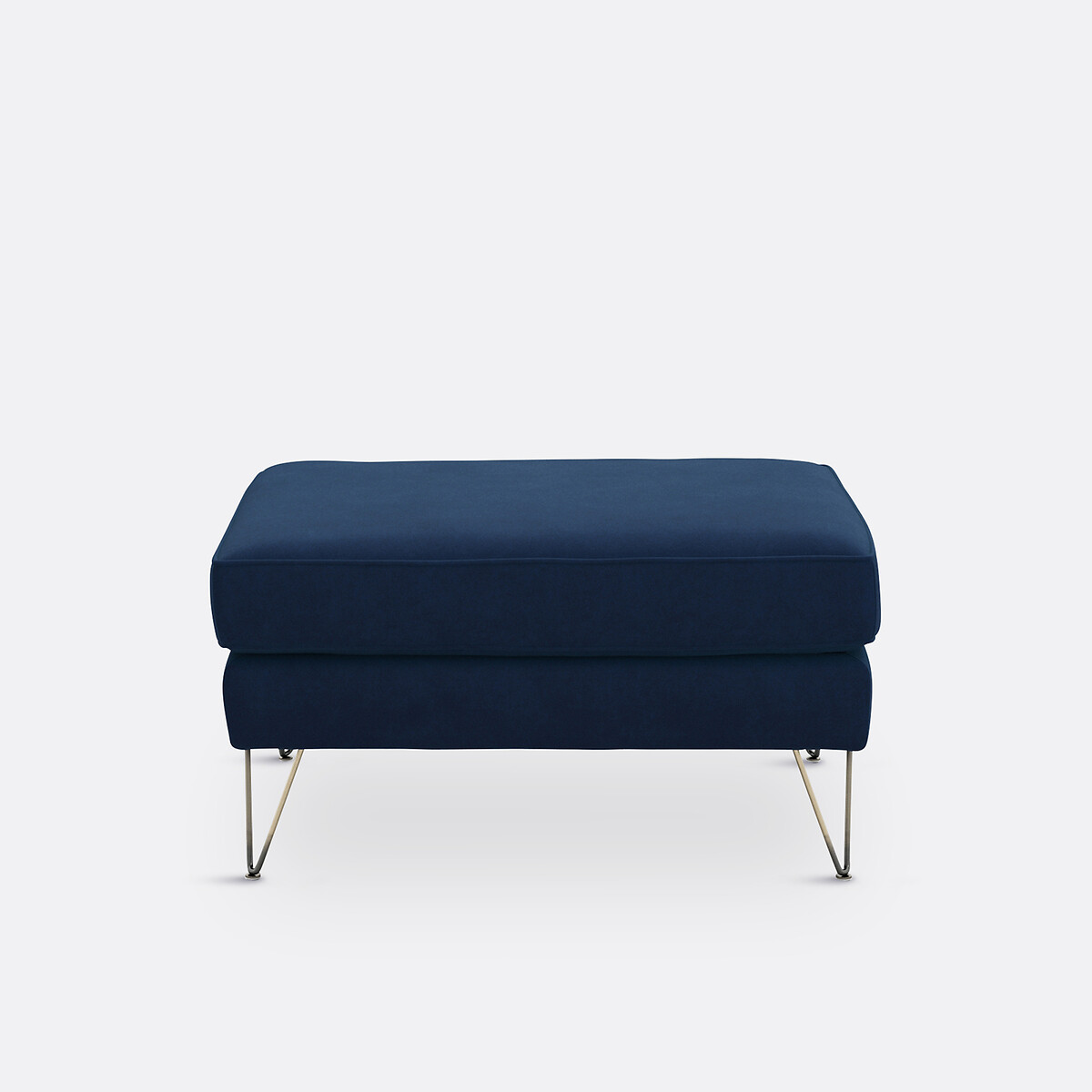 LA REDOUTE INTERIORS<br>Puffe em veludo, Topim