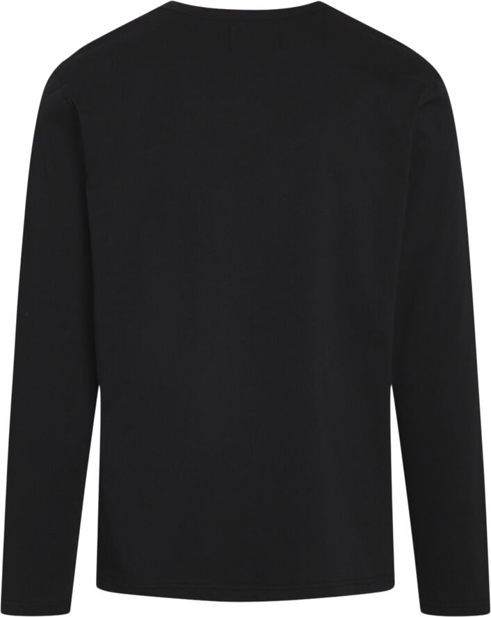 Mads Nørgaard - Copenhagen Organic Thor Tee LS Sort