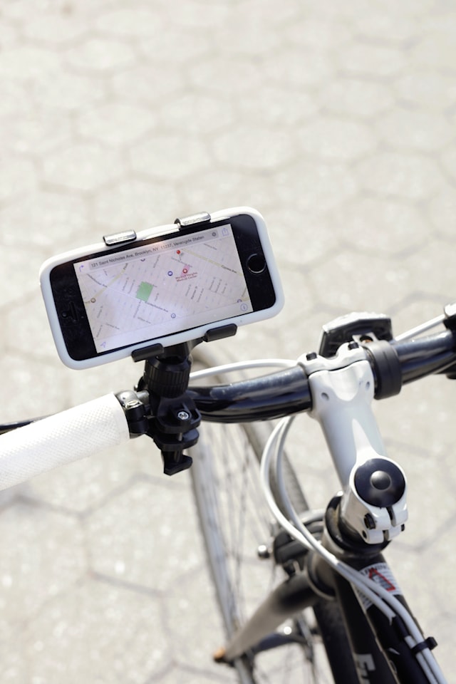 Mobilholder til sykkel
