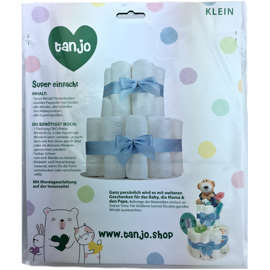 Tanjo Bausatz kleine Windeltorte grün