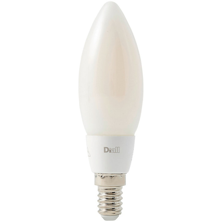 Ampoule LED Diall E14 7W=50W blanc chaud