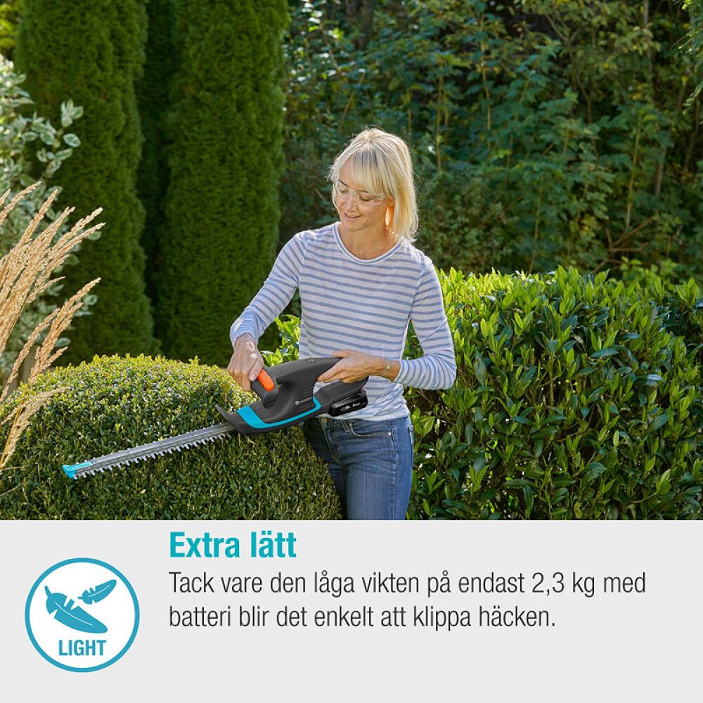 HEKKSAKS GARDENA POWERFORALL EASYCUT 40/18V 1X2,0AH