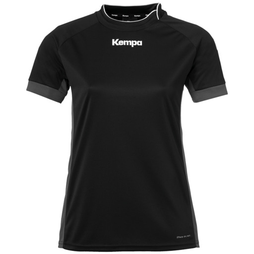Camisa Prime Feminina Negra/antracita Kempa