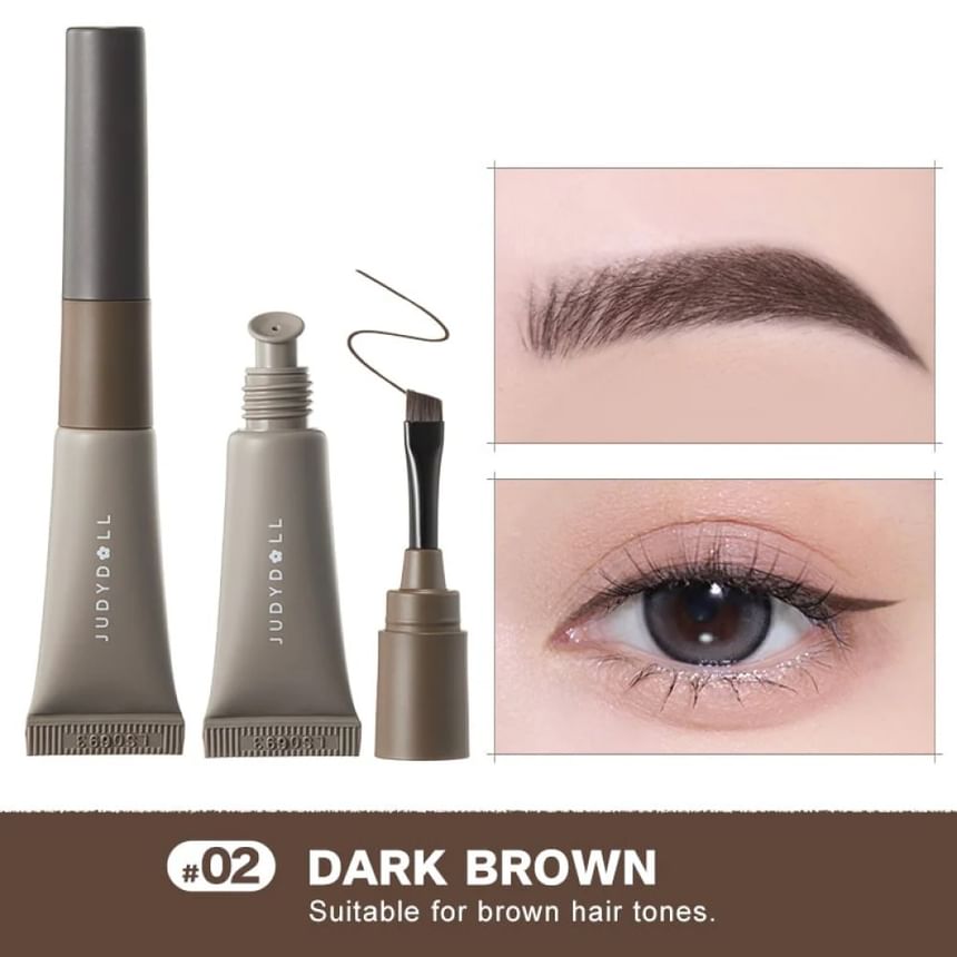 Judydoll - 2 in 1 eyeliner wenkbrauwgel - 2 kleuren