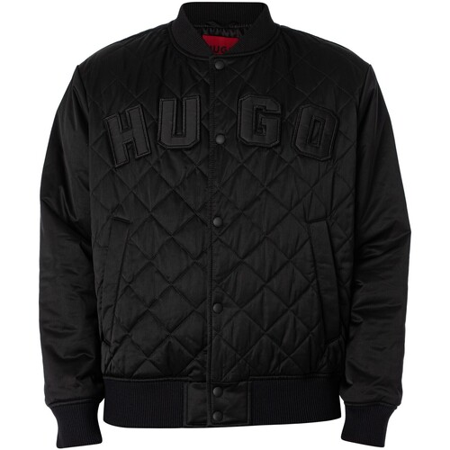 BOSS - Chaqueta Bomber Boru Negro