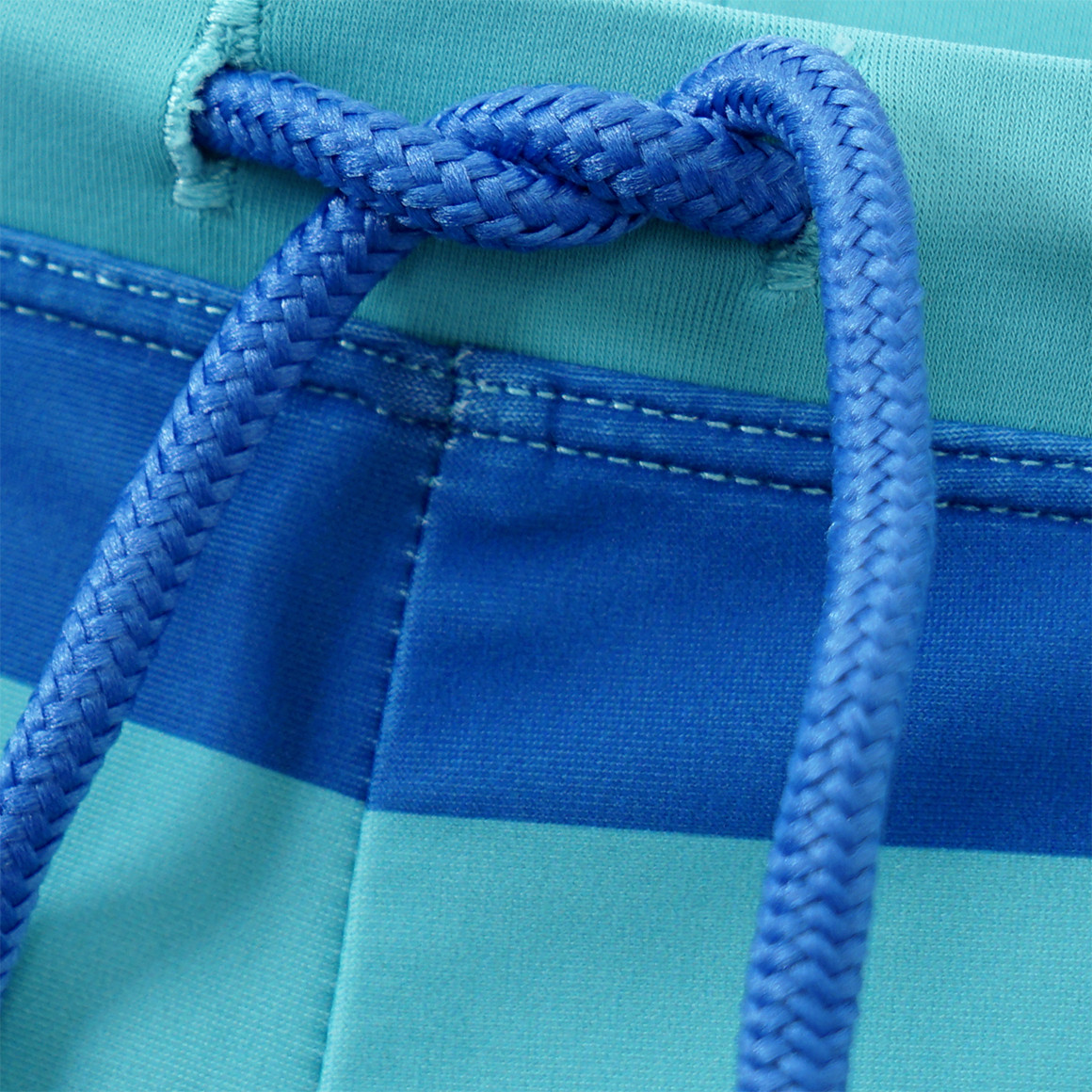 Famy Baby Badehose mit Streifen türkis / blau