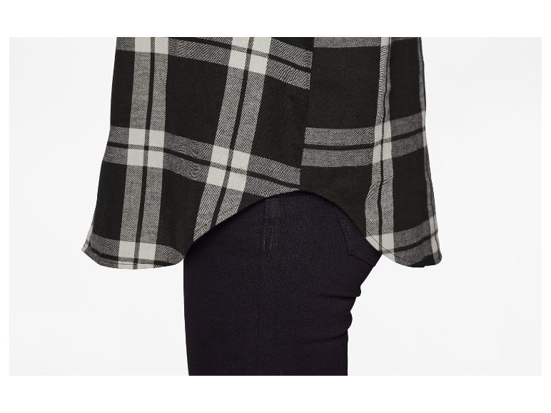 Flanellen dames blouse