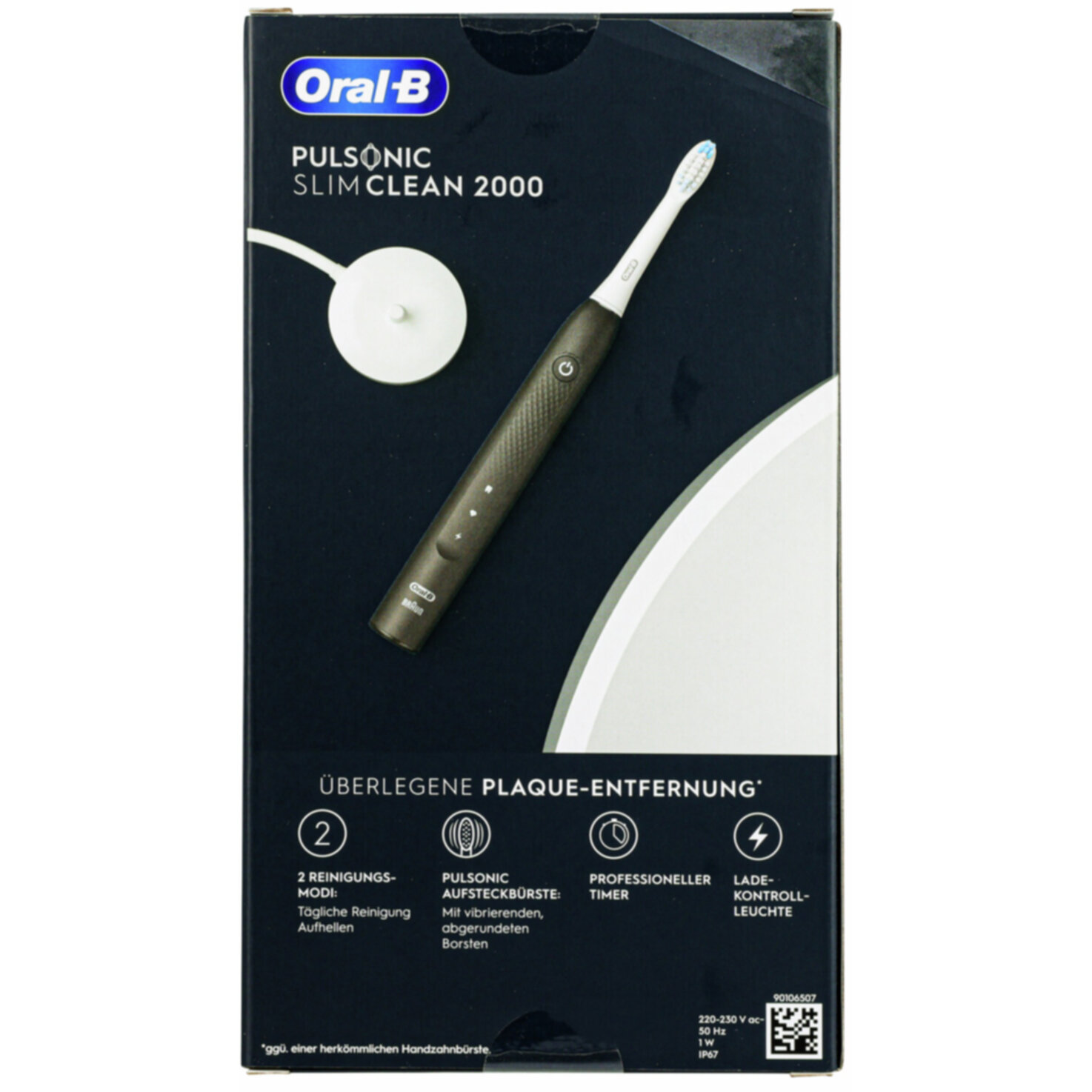 Oral-B Pulsonic Slim Clean 2000 schwarz