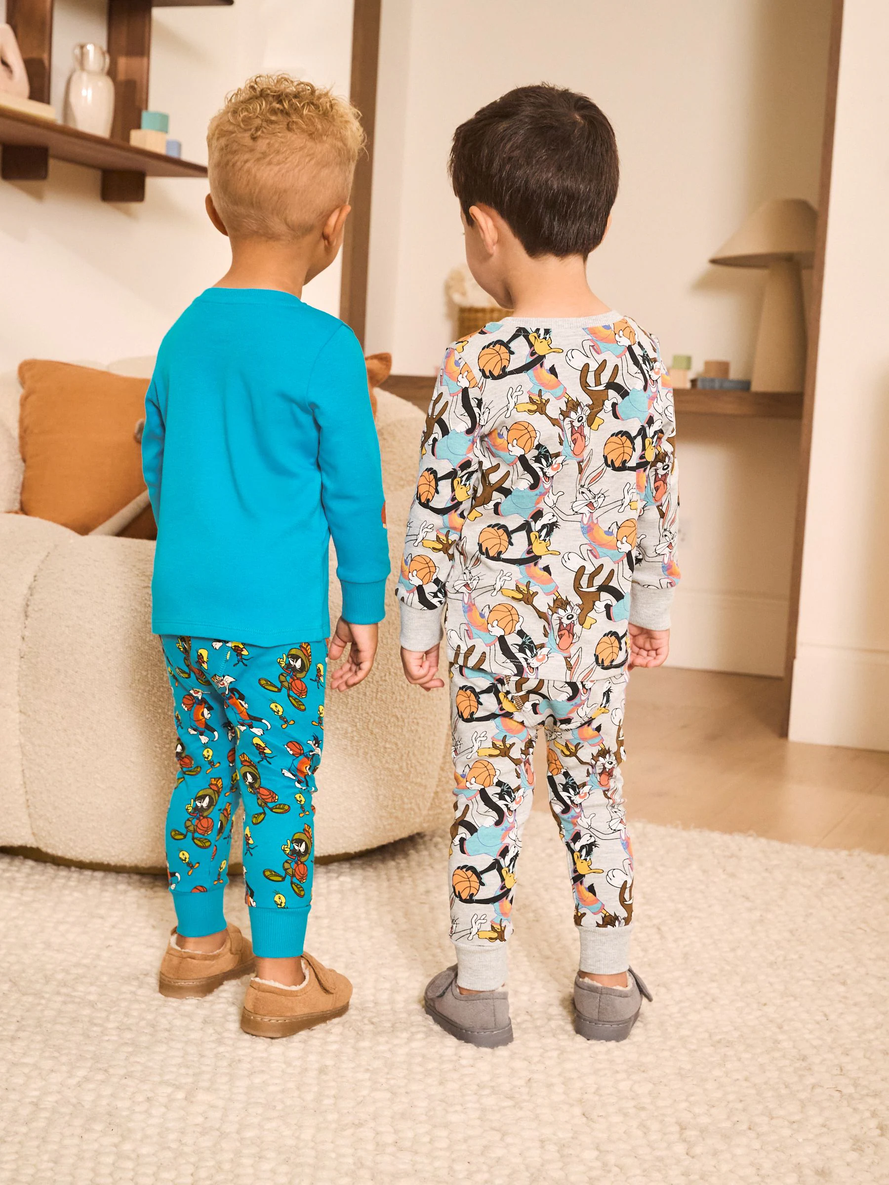 Meerkleurig Looney Tunes - Knusse Fit gelicentieerde pyjama's 3 verpakking (9mnd -8jr)
