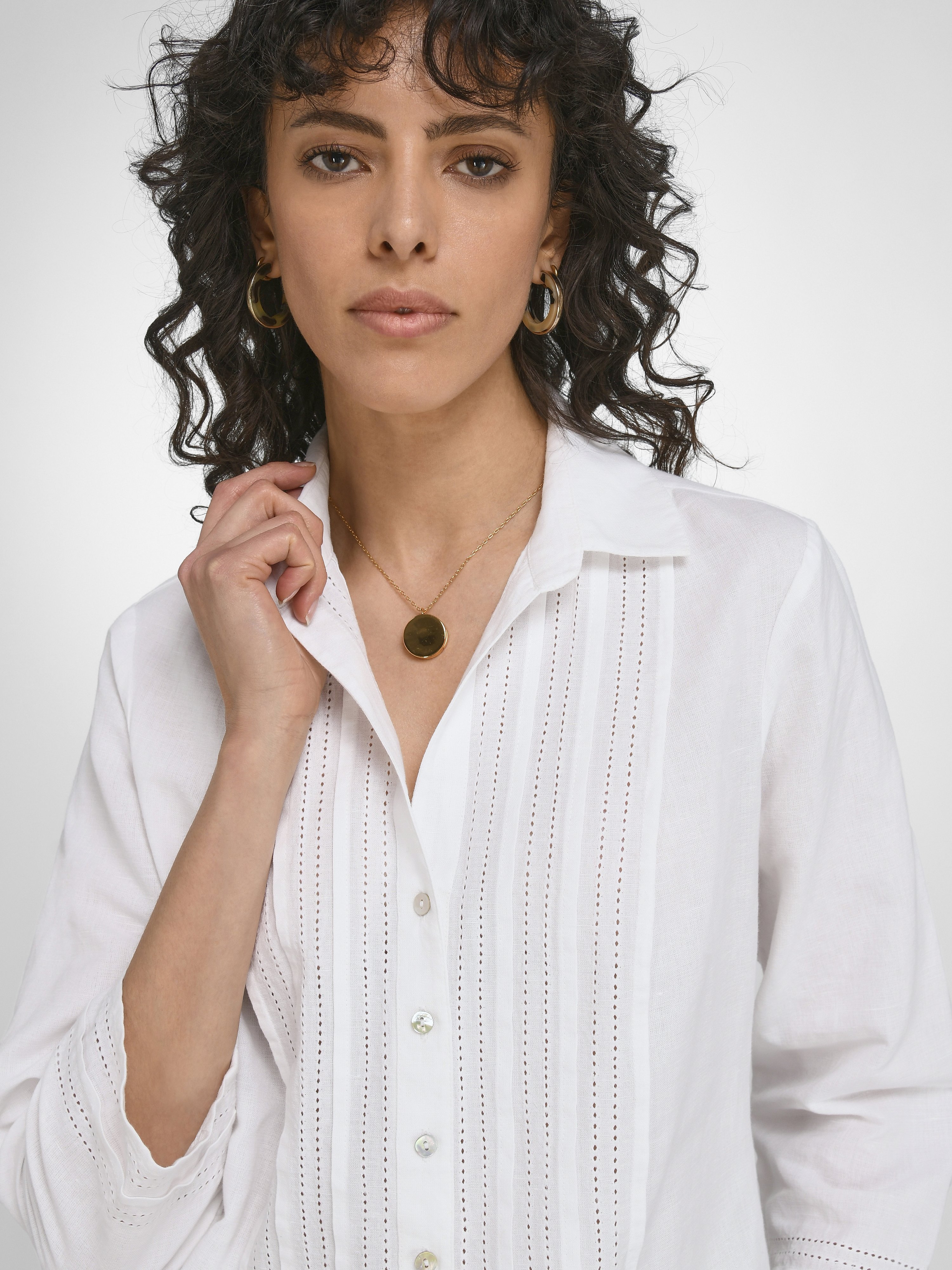 Bluse mit 3/4-Arm