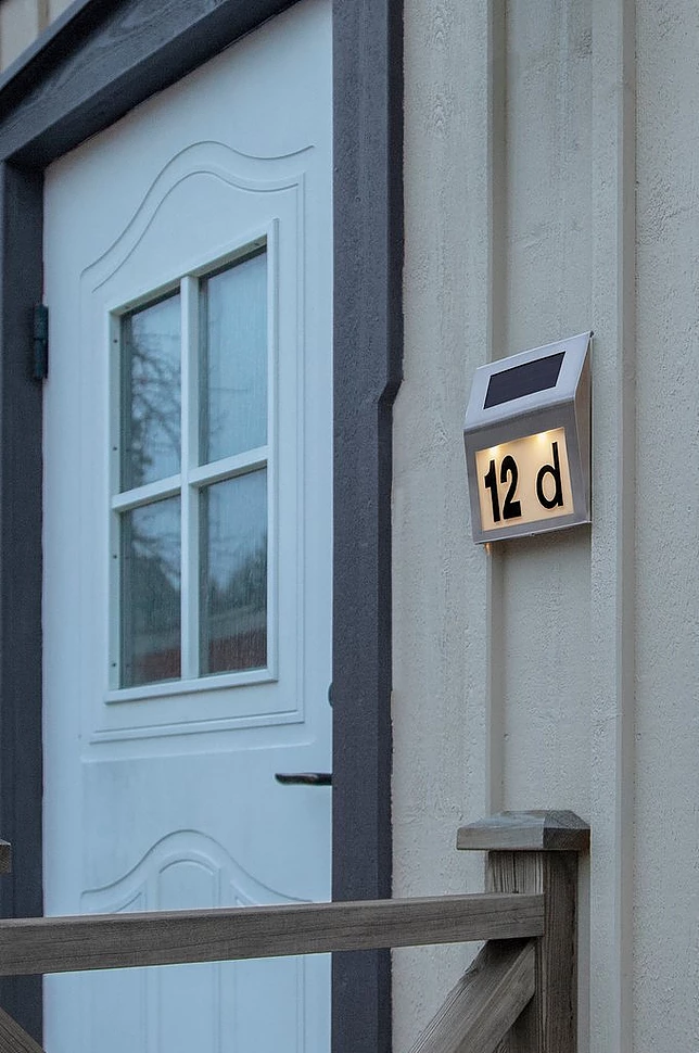 Solcelle vegglampe Wally