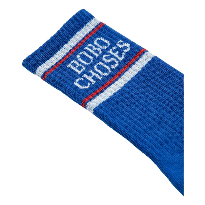 Bobo Choses Chaussettes Logo | Bleu